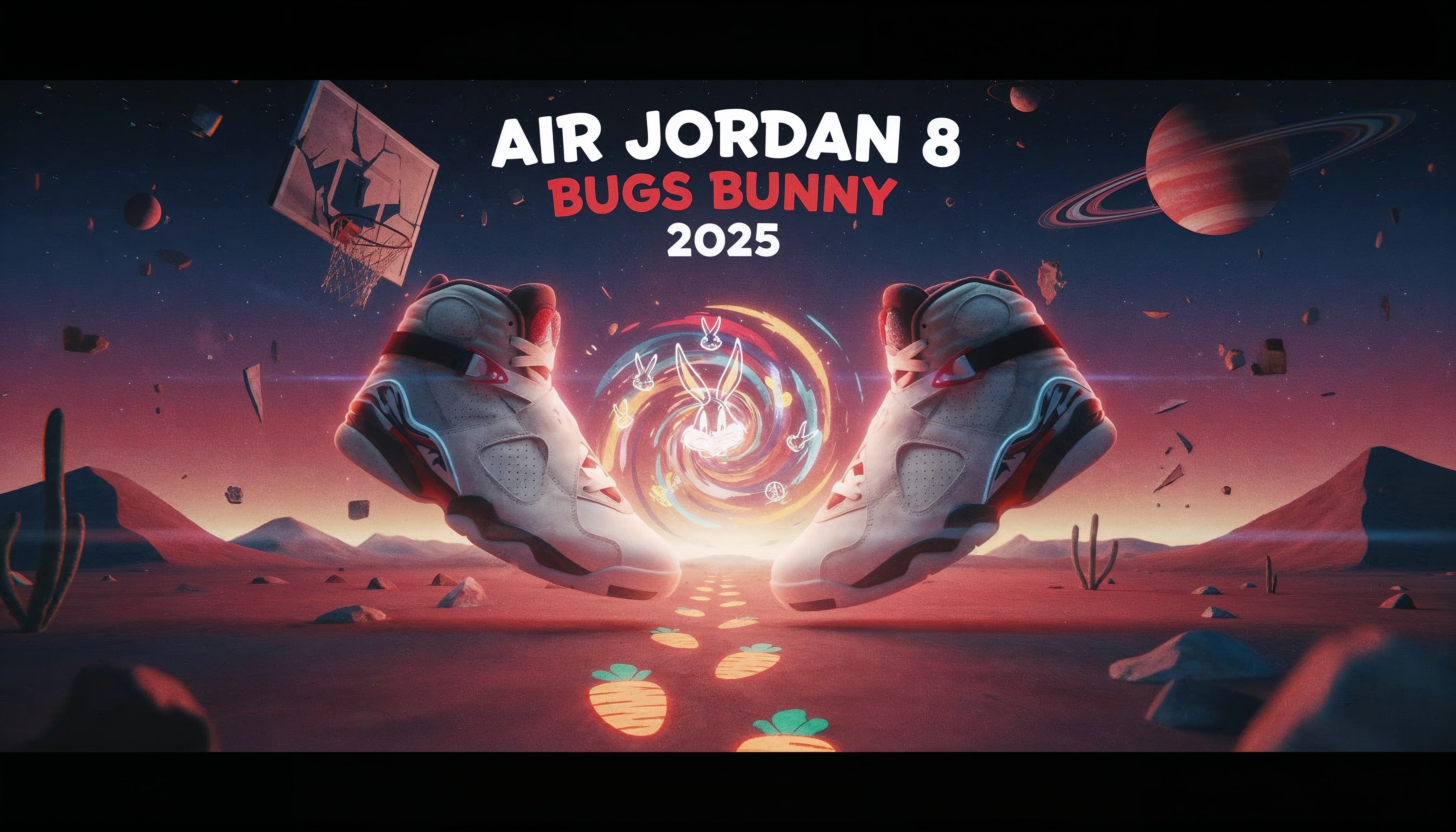 bugs bunny jordans black and red