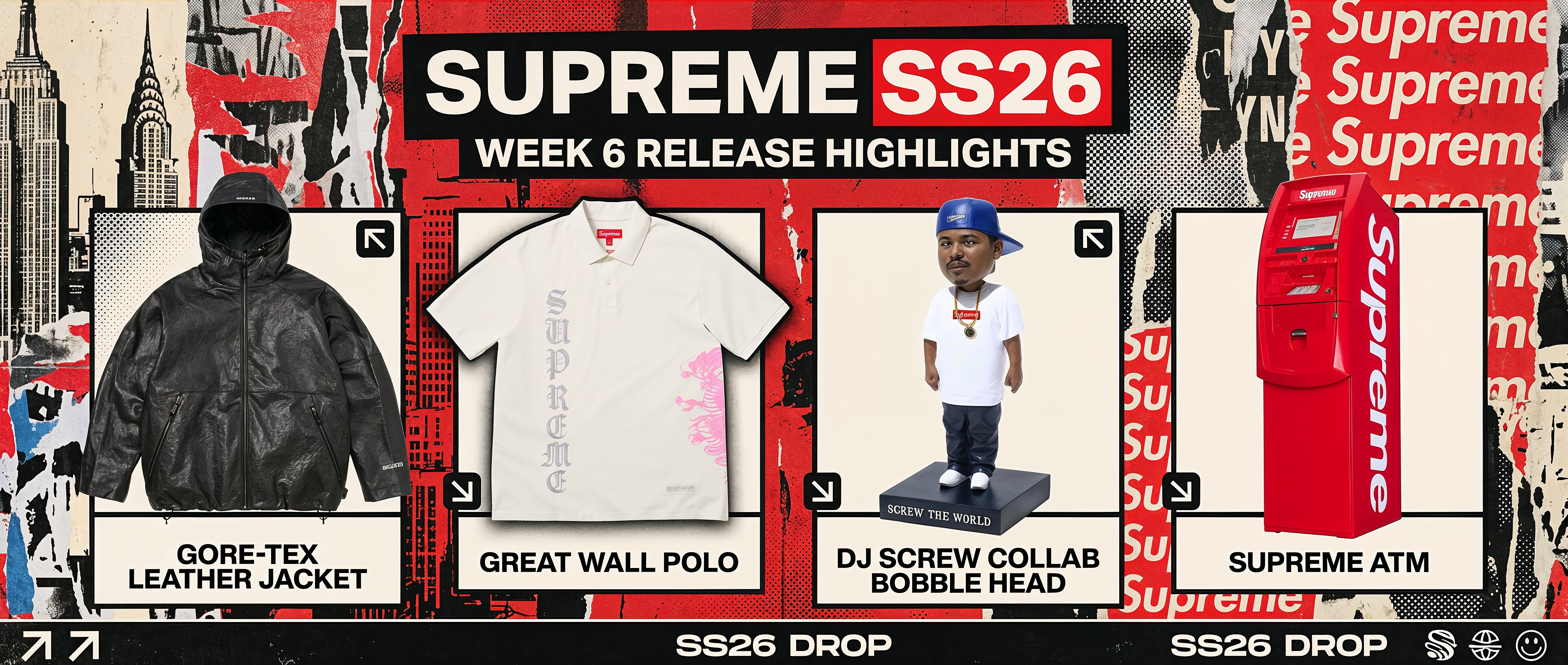 【超希少】Arkitip Magazine × Supreme Supreme Week 6 SS26 Drop List, Release Date & Where to Buy – Side
