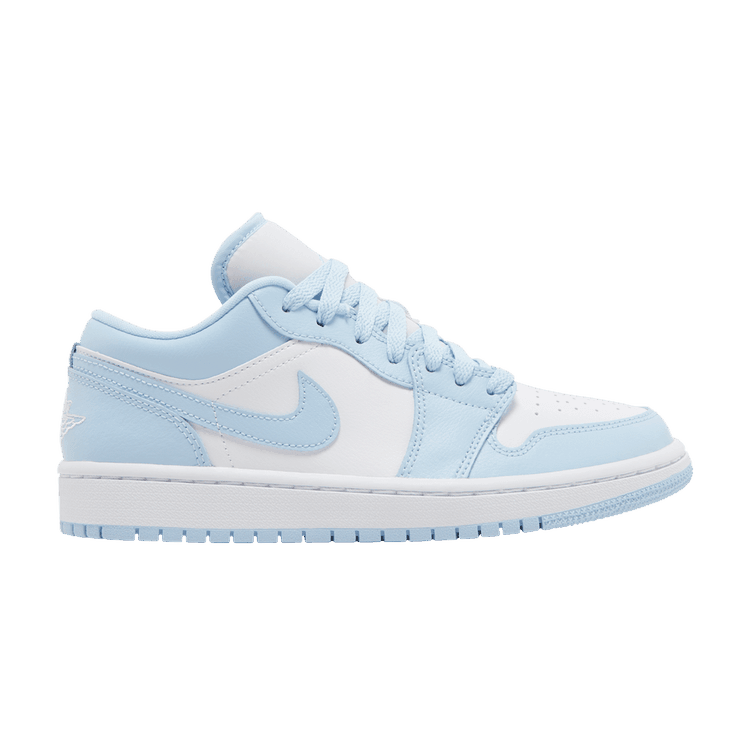 Jordan 1 low blue and white shop