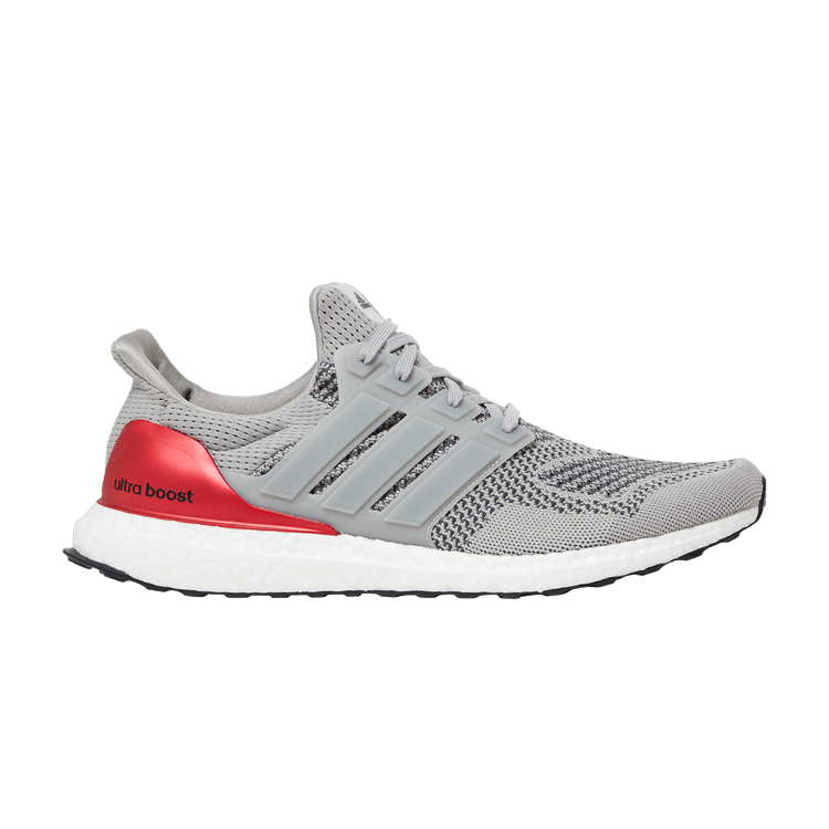 adidas gazelle silver green womens adidas Ultra Boost 1.0 DNA Grey Scarlet – Side Kicks