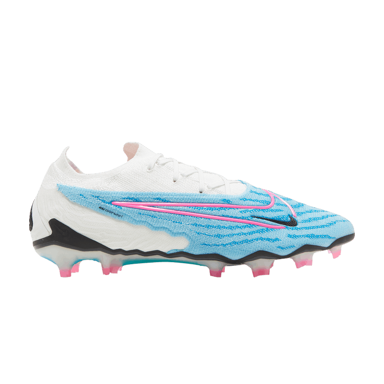 Nike Phantom GT スパイク ホワイト/ブルー Nike Gripknit Phantom GX Elite FG Baltic Blue – Side Kicks