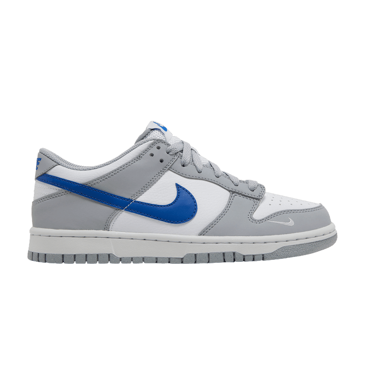 Nike Dunk Low Mini Swoosh Wolf Grey Game Royal (GS) – Side Kicks