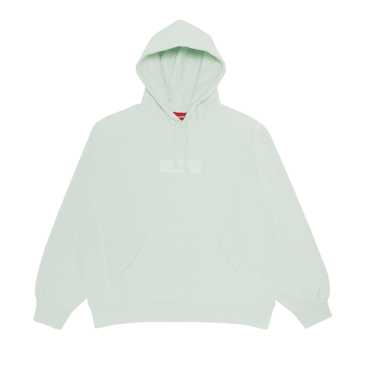 Lime green box logo hoodie shop