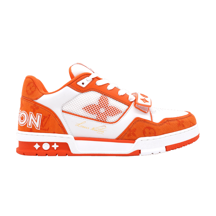 Louis Vuitton Trainer Monogram Denim Yellow - Side Kicks