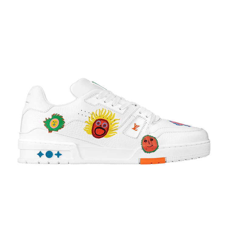 Louis Vuitton x Yayoi Kusama Trainer White Print – Side Kicks