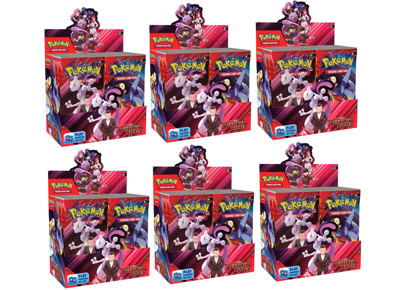 2025 Pokémon Scarlet & Violet Destined Rivals Booster Box 6x Lot – Side  Kicks