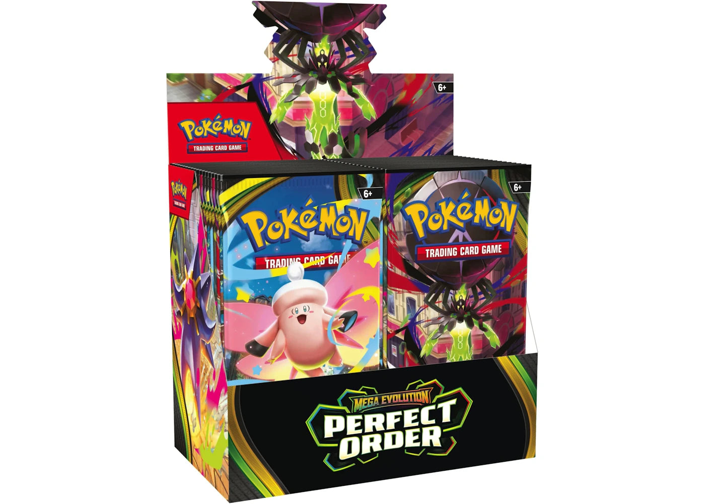 2026 Pokmon Mega Evolution Perfect Order Booster Box Side Kicks 2026 Pokmon Mega Evolution Perfect Order Booster Box Side Kicks