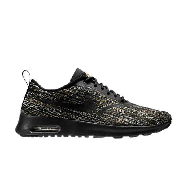nike air max thea gold black