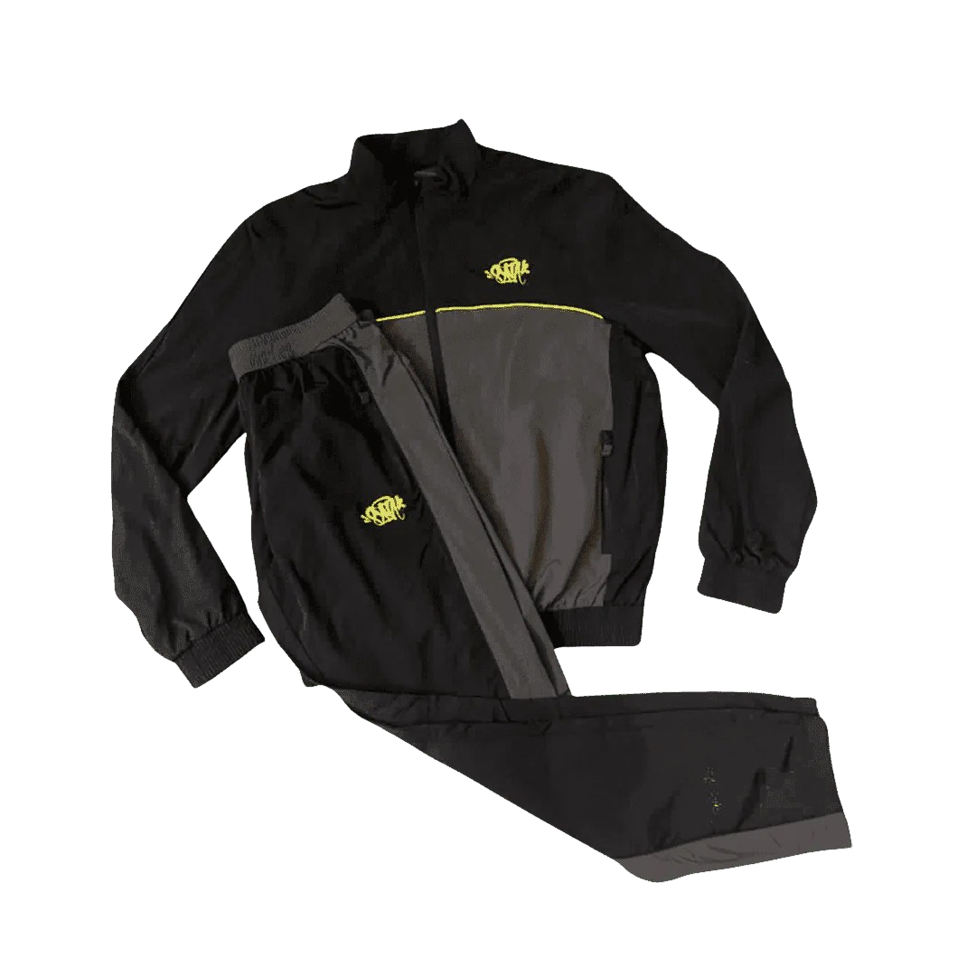 Syna world SYNA TRACK SUITS - BLACK/NEON Syna world SYNA TRACK SUITS - BLACK/NEON