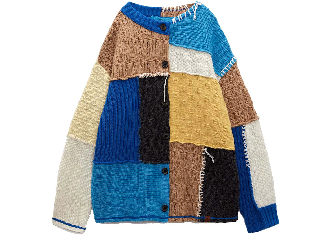 Zara Patchwork Knit Cardigan ADER ERROR X ZARA】人気☆PATCHWORK