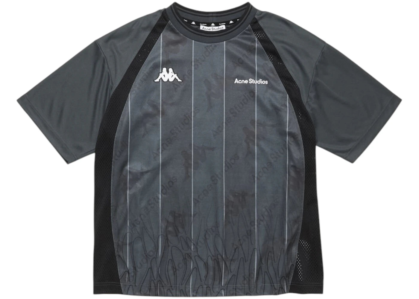 Acne Studios x Kappa Logo T-shirt Anthracite/Black – Side Kicks