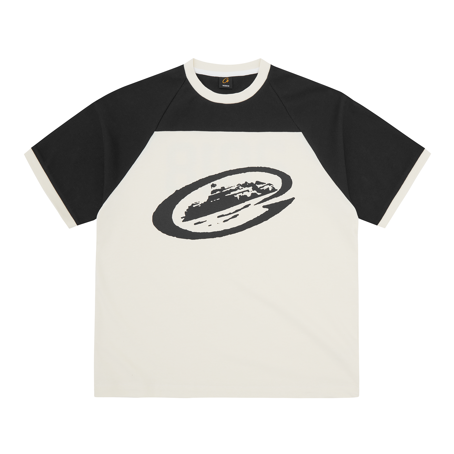 Corteiz Alcatraz Wrap Around Raglan Tee Off White/Black – Side Kicks Corteiz Alcatraz Wrap Around Raglan Tee Off White/Black – Side Kicks