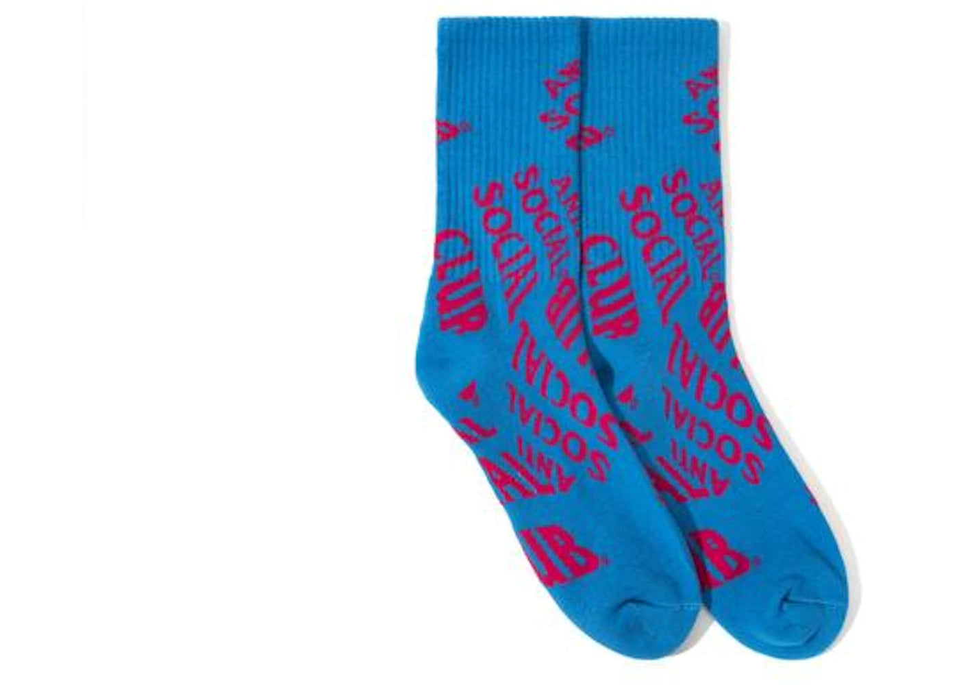 Anti Social Social Club No Drama Socks Blue