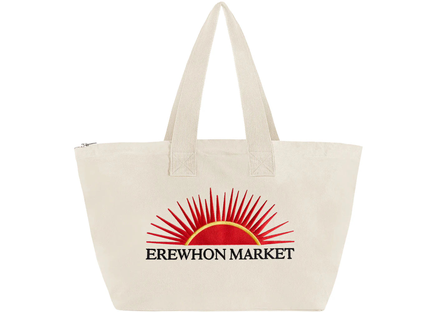 Cactus Plant Flea Market Embroidered Erewhon Market Zip Tote 