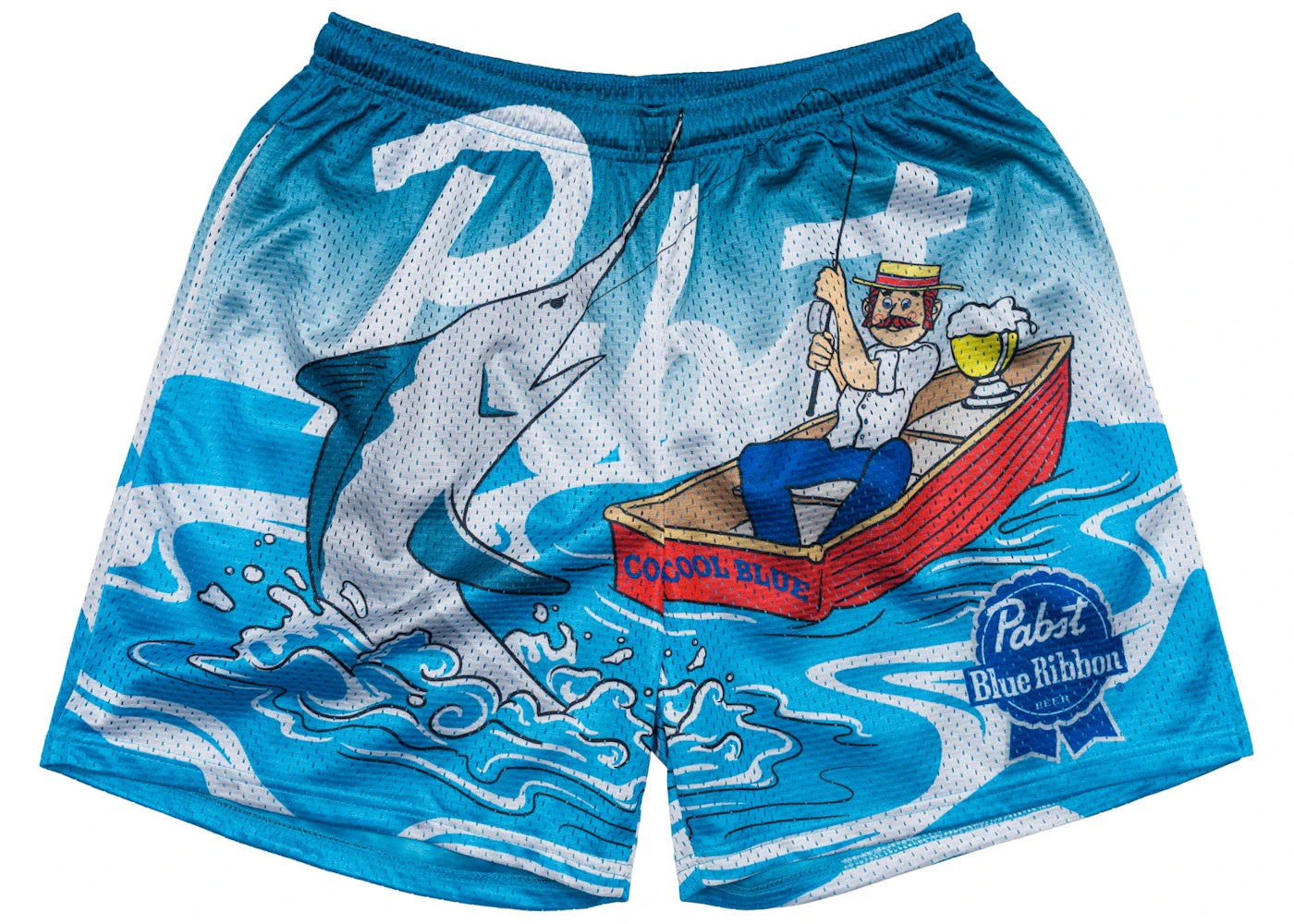 Clothing Pabst Blue Ribbon Board Shorts Chalk Line Pabst Blue