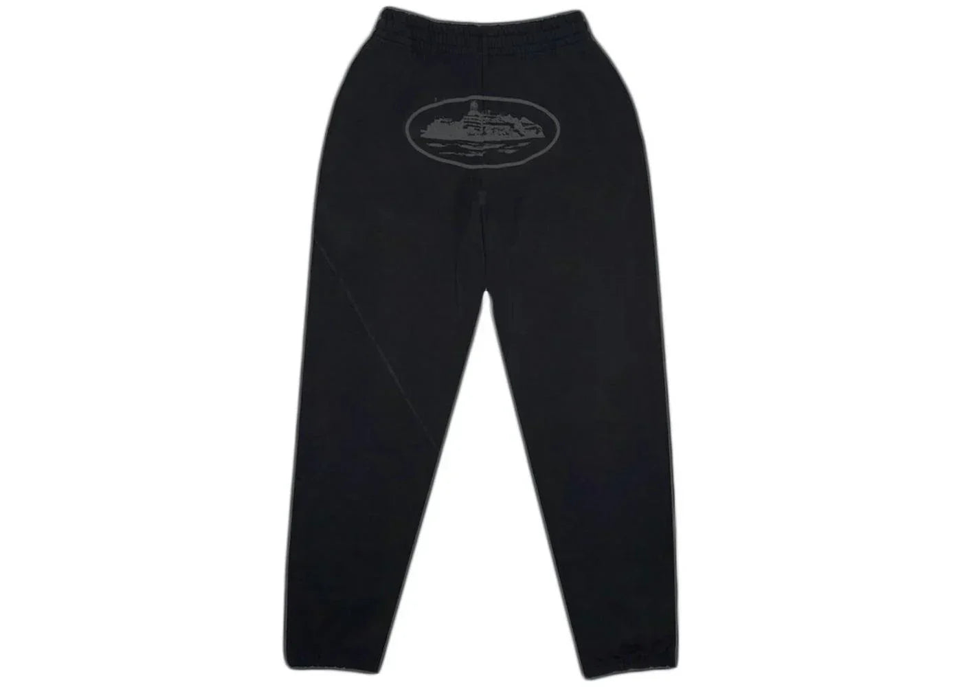 Corteiz OG Alcatraz Bottoms Triple Black - Side Kicks