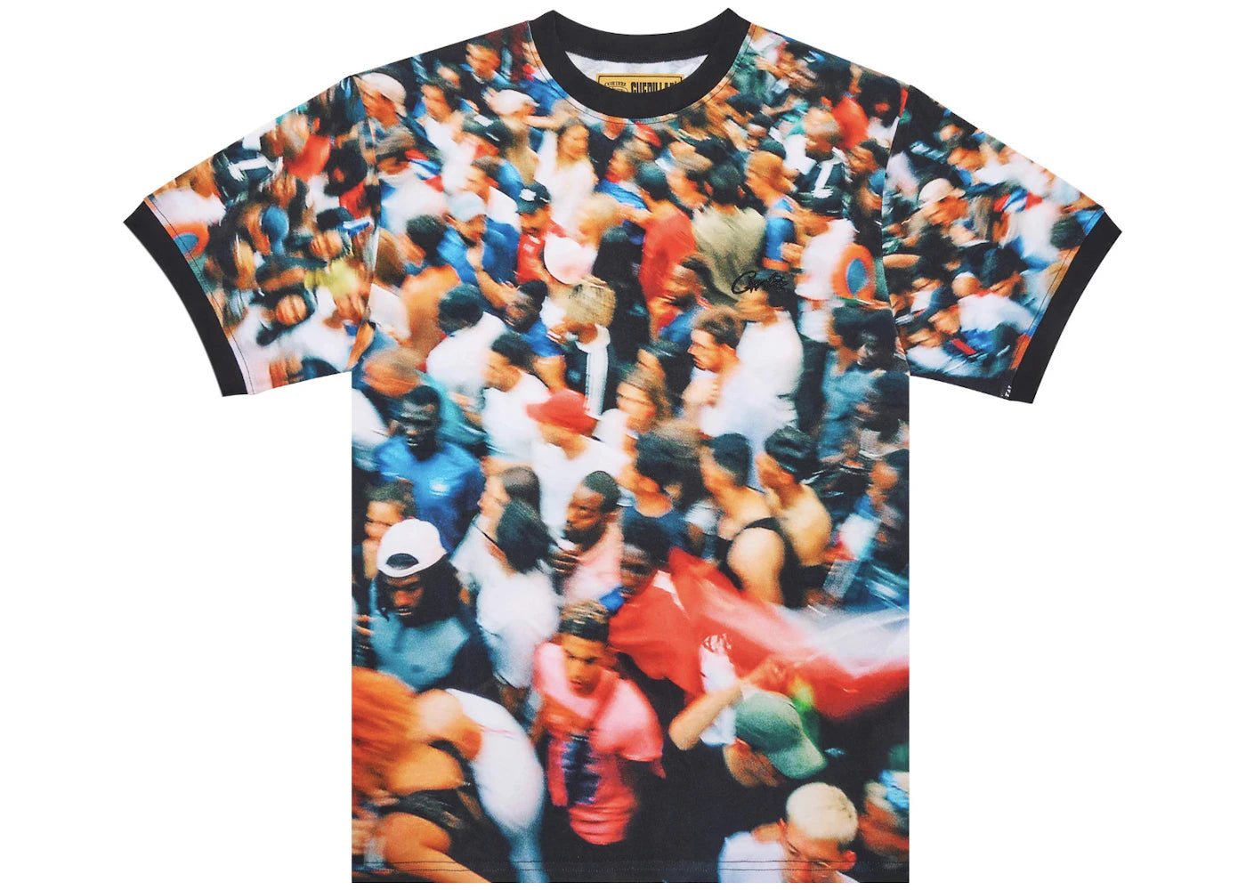Corteiz World Cup Chaos Ribbed T-shirt Multicolor – Side Kicks