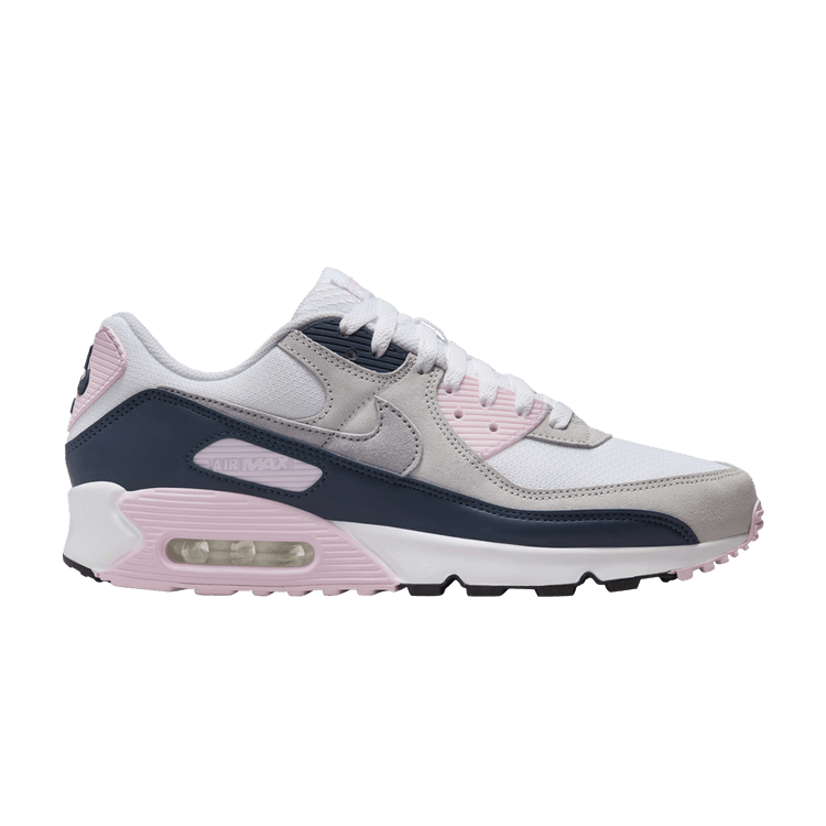 pink white and gray air max