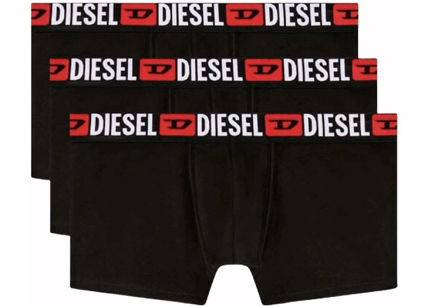 Diesel Damien Three Pack Underwear in Black