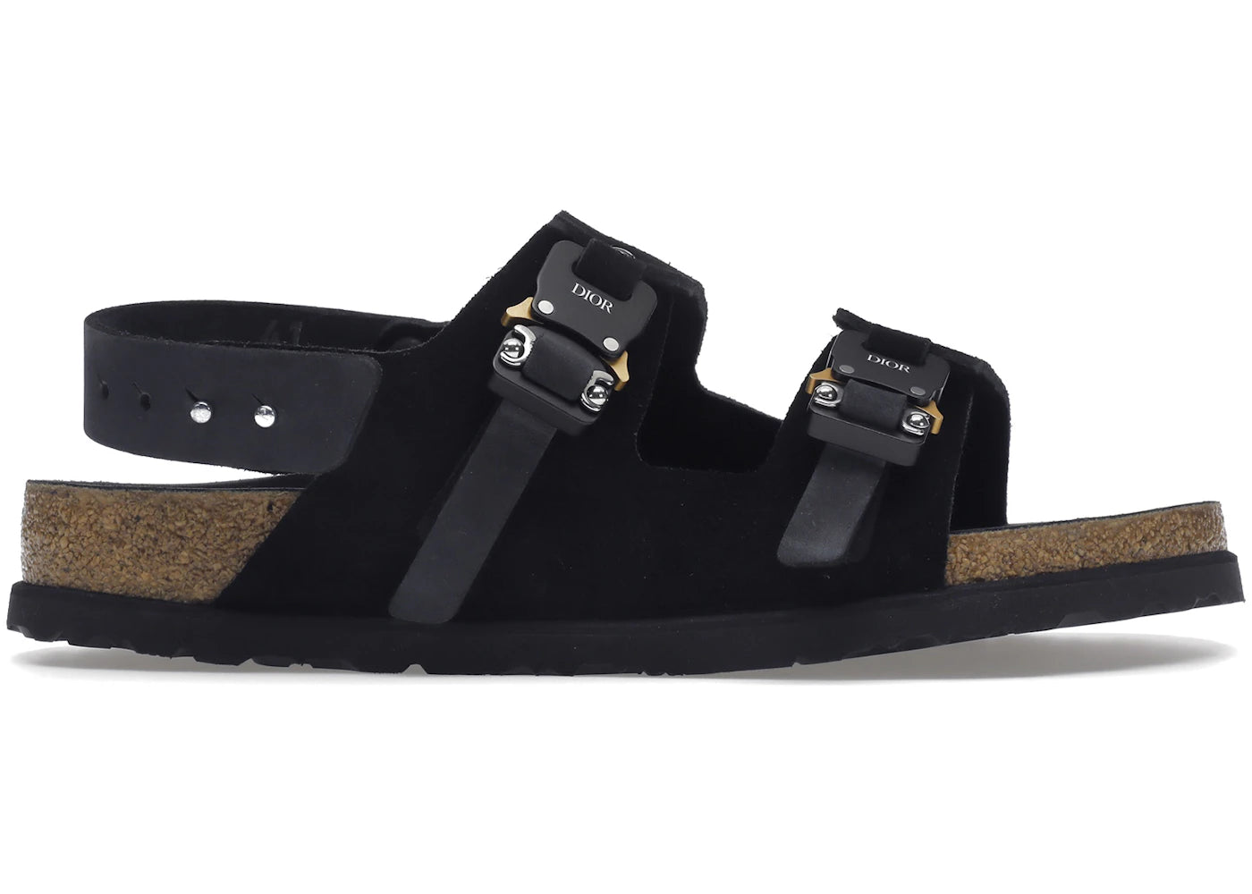 Dior by Birkenstock Milano Sandal Black – Side Kicks