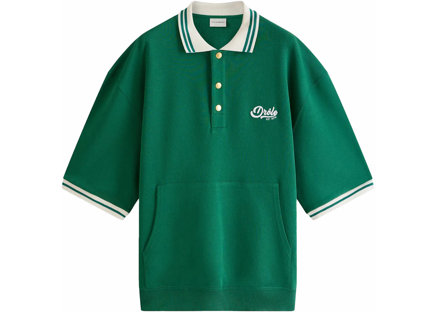 Drole De Monsieur - Man - Yellow - Polo Shirt