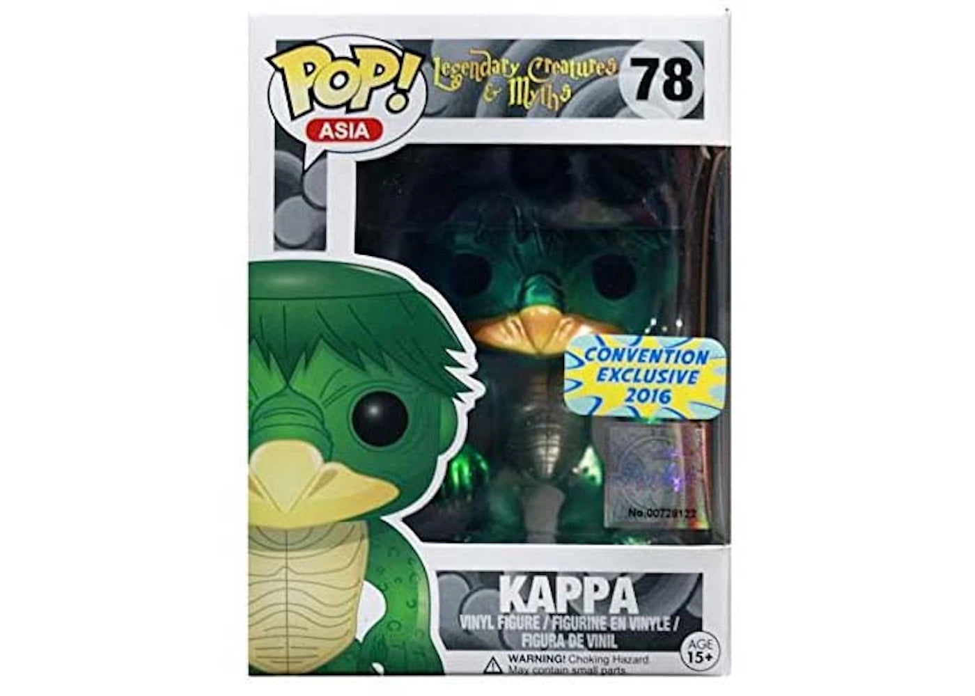 Funko Pop! Asia Monster Kappa Metallic Version Convention