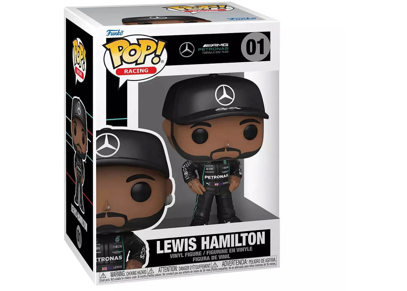 Funko Pop F1 308 Lewis Hamilton Mercedes AMG - Game Games - A Loja Mais POP do Brasil | Vem Conhecer