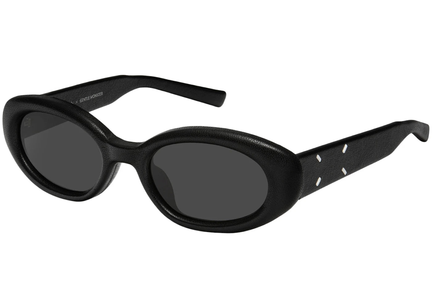 Gentle Monster Maison Margiela Oval Sunglasses Black (MM107 L01
