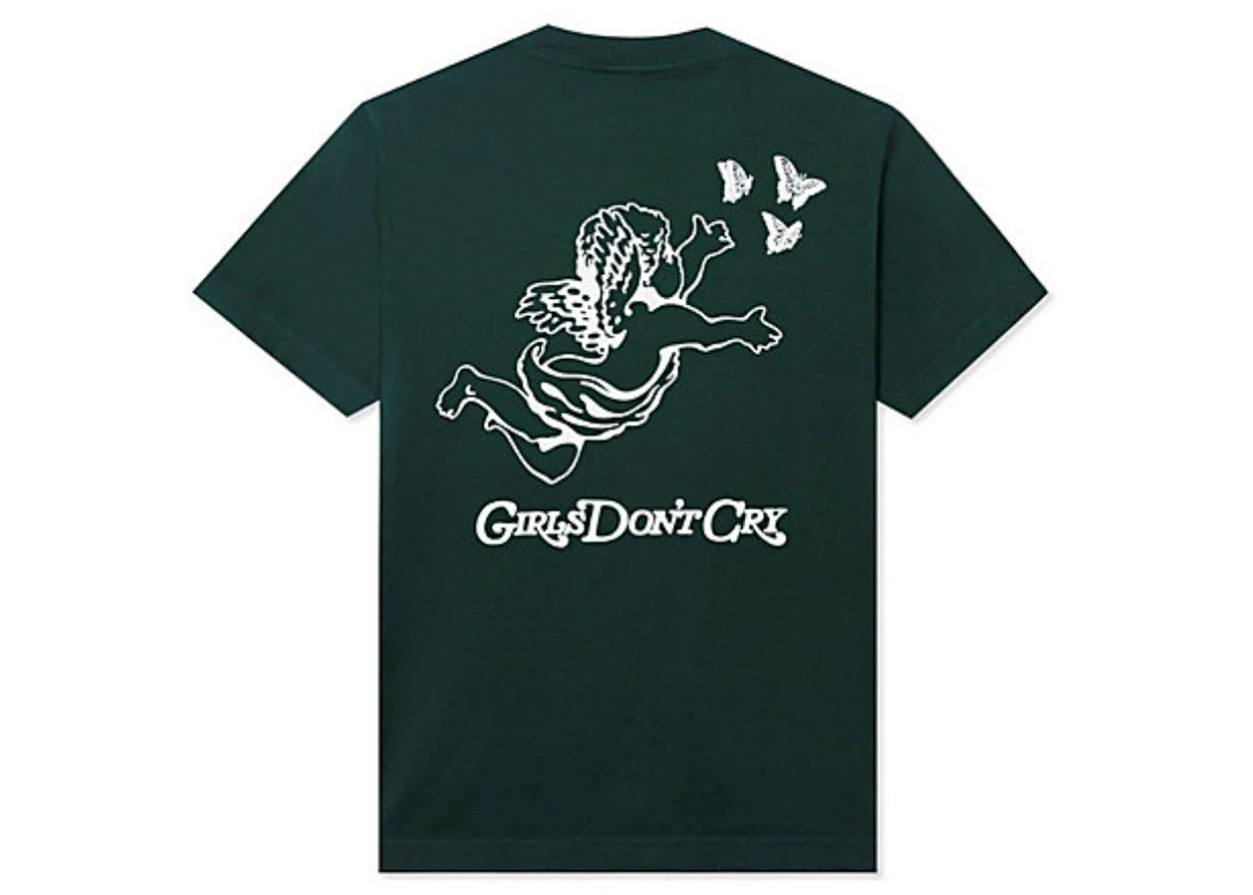 Girls Don't Cry GDC Angel Logo S/S T-Shirt Green – Side Kicks
