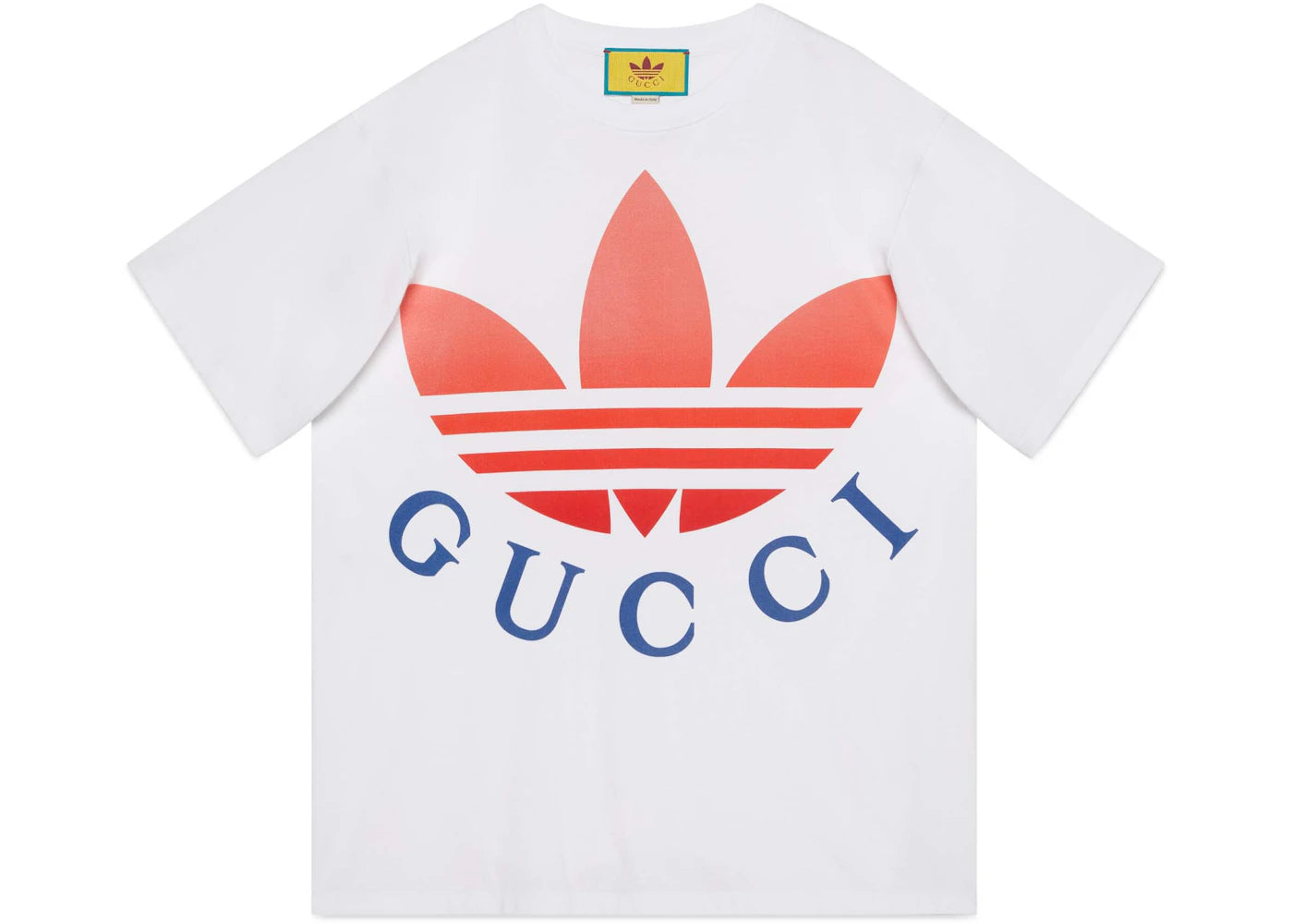 Gucci x Adidas T-Shirt White/Red – Side Kicks