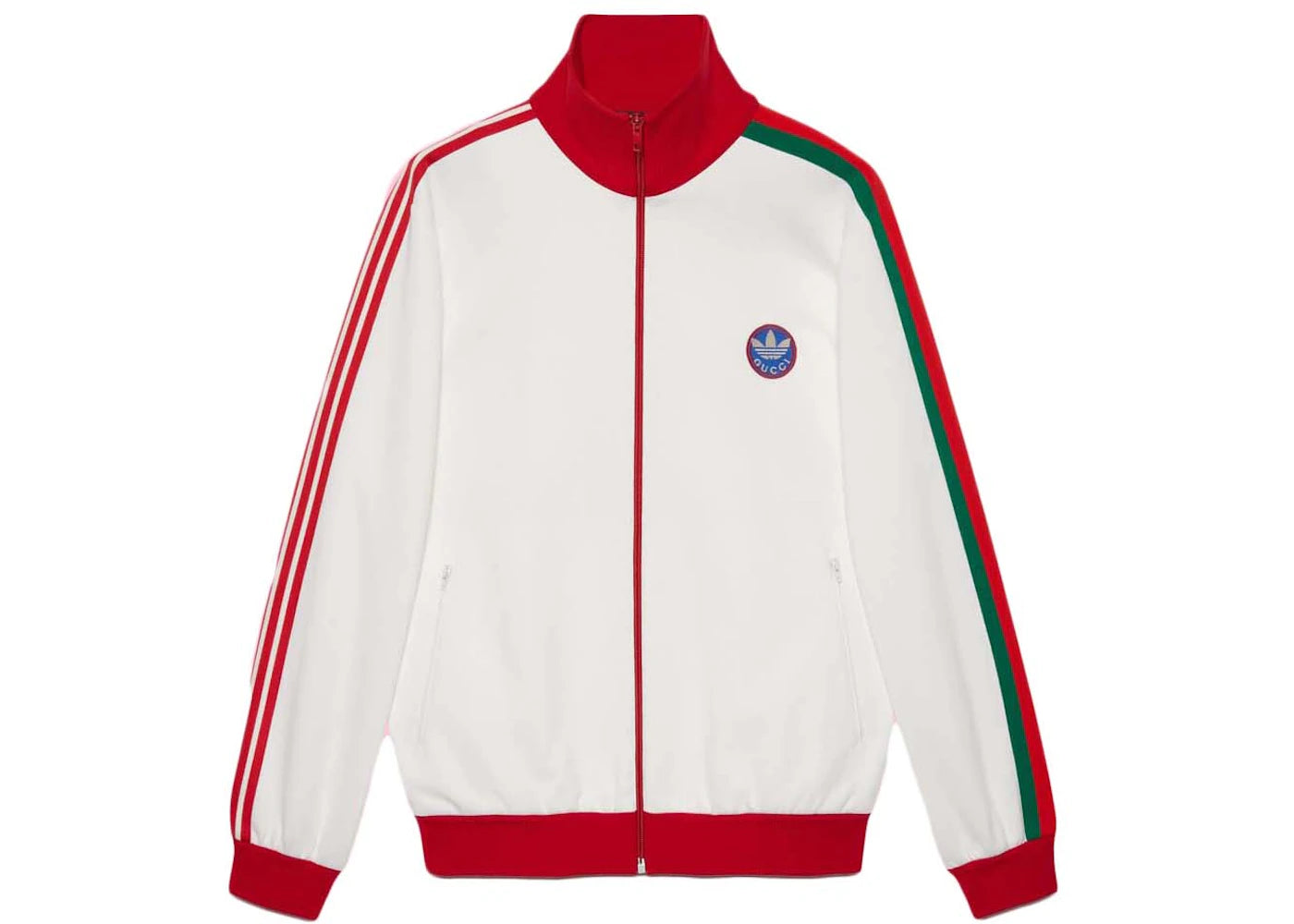 Gucci x adidas Cotton Jersey Jacket White – Side Kicks