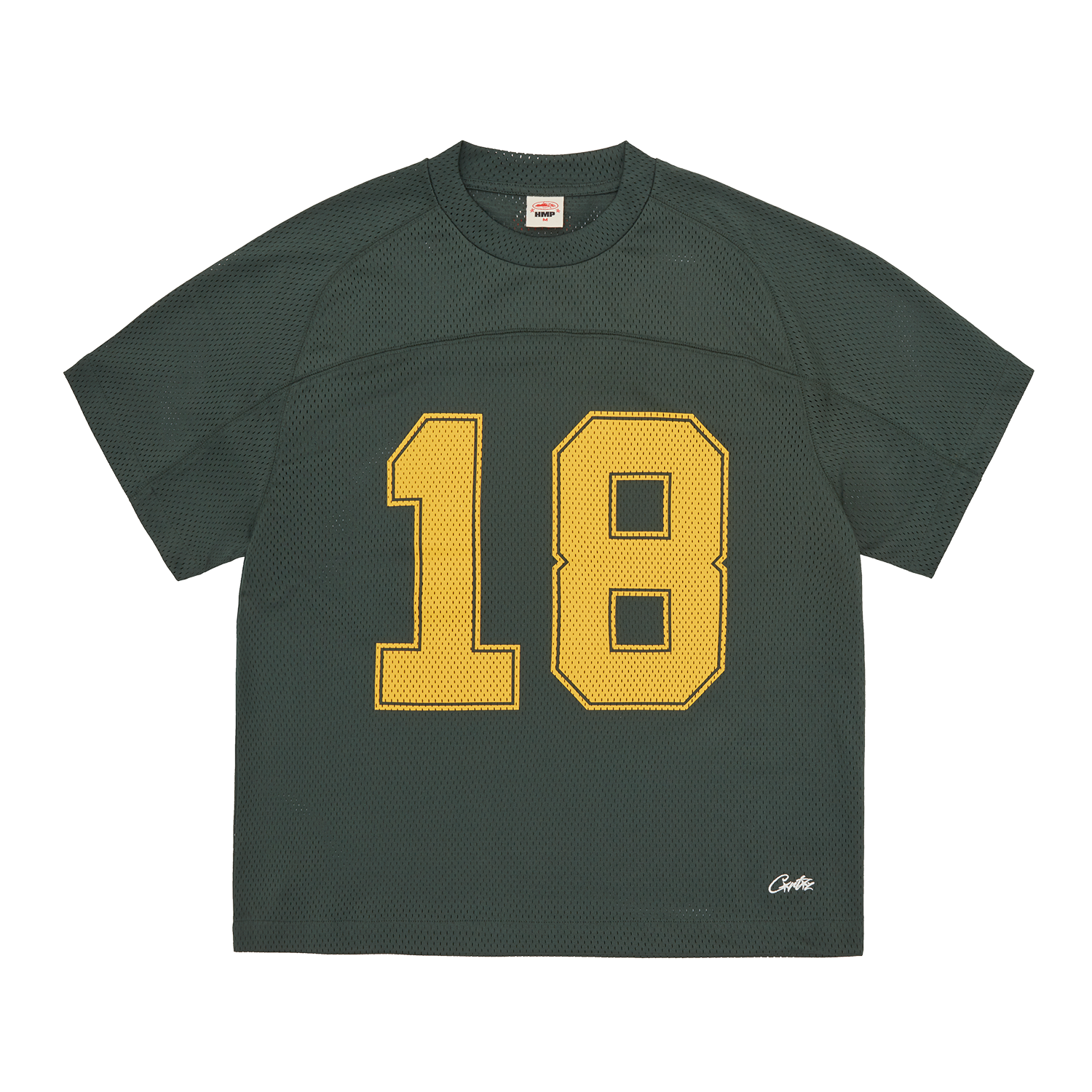 Corteiz HMP Mesh Panel Jersey Forest Green – Side Kicks