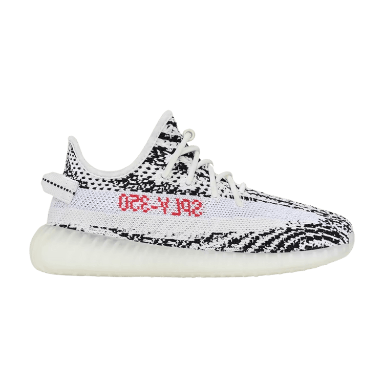 adidas Yeezy Boost 350 V2 Zebra Kids Side Kicks