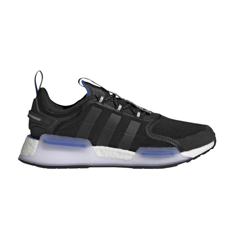 adidas NMD R1 V3 Black White Royal Blue Side Kicks adidas NMD R1 V3 Black White Royal Blue Side Kicks