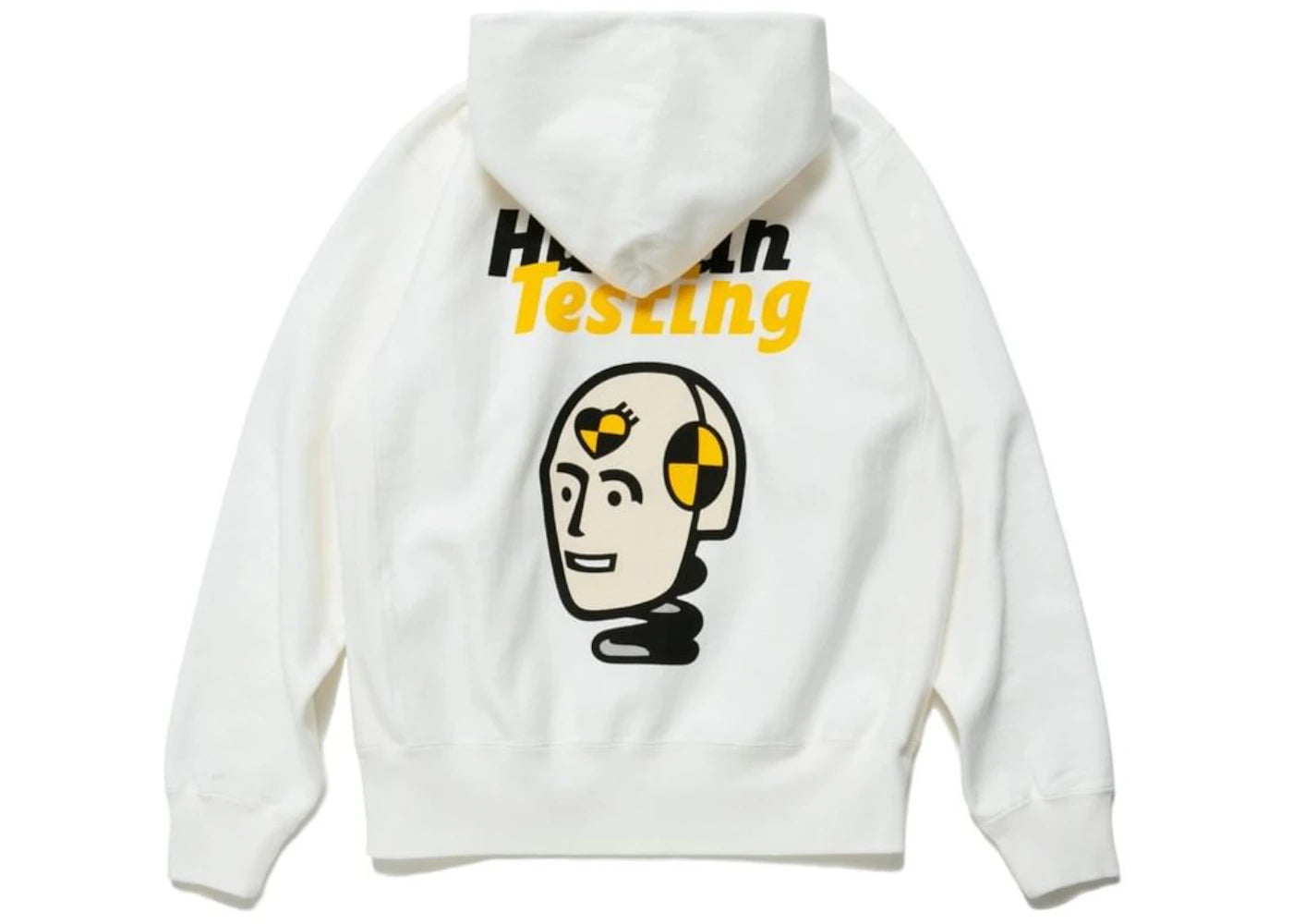 Human Made x Asap Rocky Human Testing Pizza Hoodie White – Side Kicks