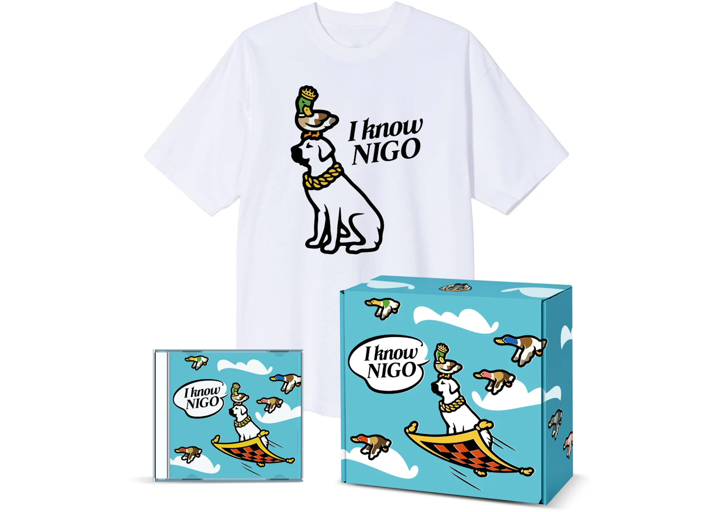 I Know NIGO CD+T-SHIRT BOX 【公式通販】