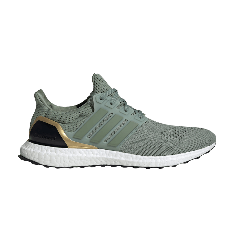 adidas Ultra Boost 1.0 Silver Green Gold Metallic – Side Kicks
