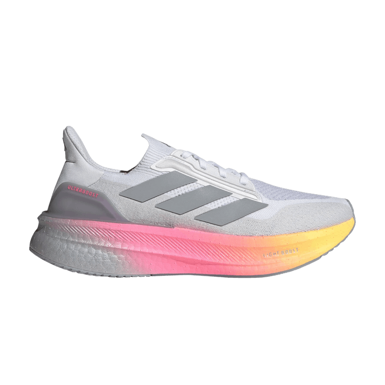 adidas Ultra Boost 5X Cloud White Halo Silver Lucid Pink – Side Kicks
