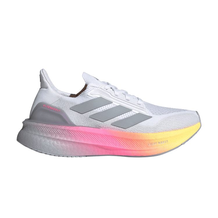 adidas Ultra Boost 5X Cloud White Halo Silver Lucid Pink (Women's) – Side  Kicks