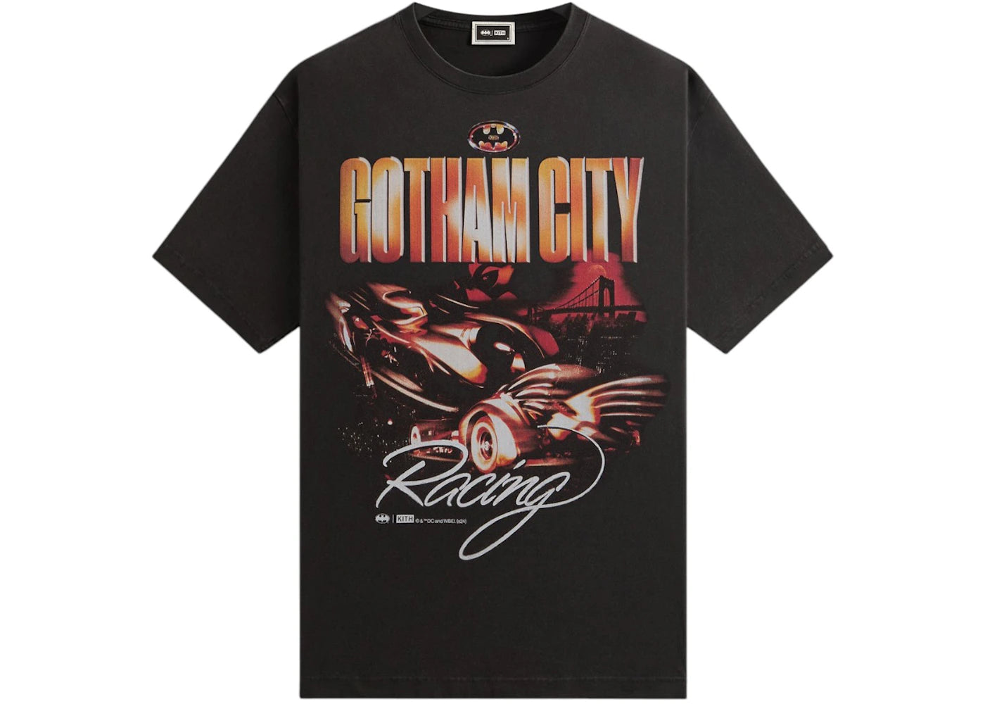 Kith x Batman Batmobile Vintage Tee Black – Side Kicks