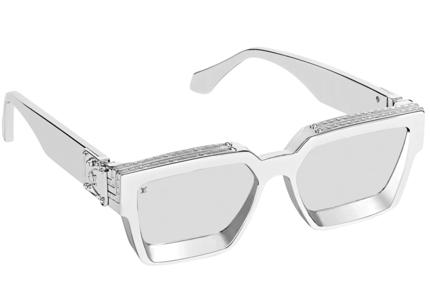 Louis Vuitton 1.1 Millionaires Sunglasses Silver – Side Kicks