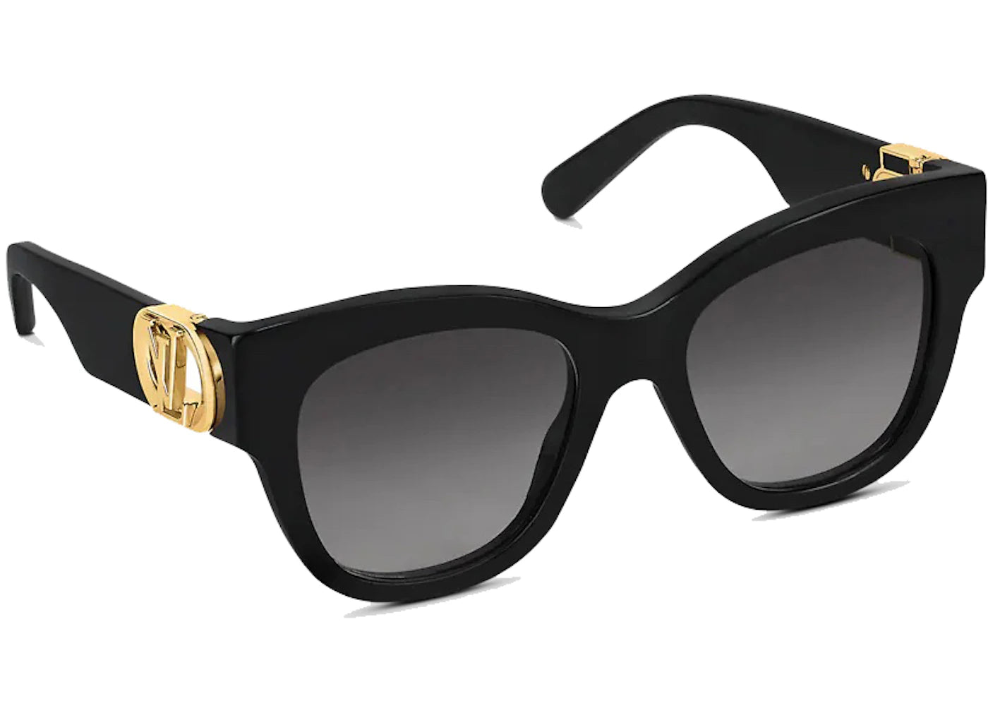 Louis Vuitton Link PM Cat Eye Sunglasses in Black LV Link PM Square Sunglasses S00 - Accessories | LOUIS VUITTON main image 3