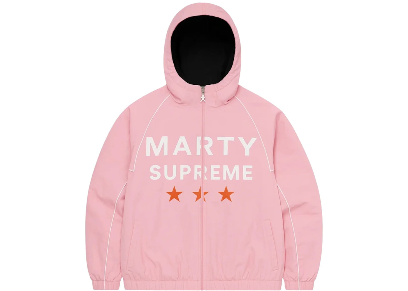 NAHMIAS x Marty Supreme A24 Classic Warm Up Jacket Pink – Side Kicks