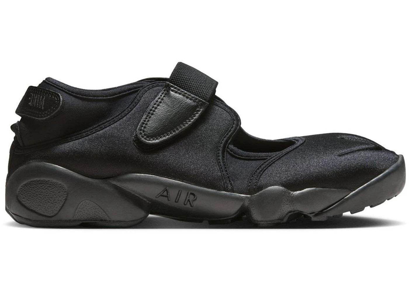 Nike Air Rift Triple Black Satin (Women's) – Side Kicks