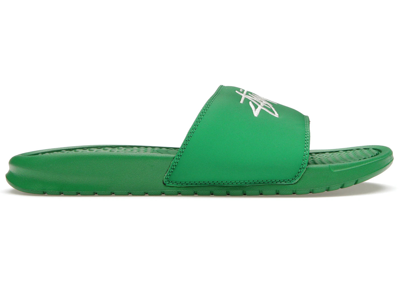 Nike Benassi Stussy Green – Side Kicks