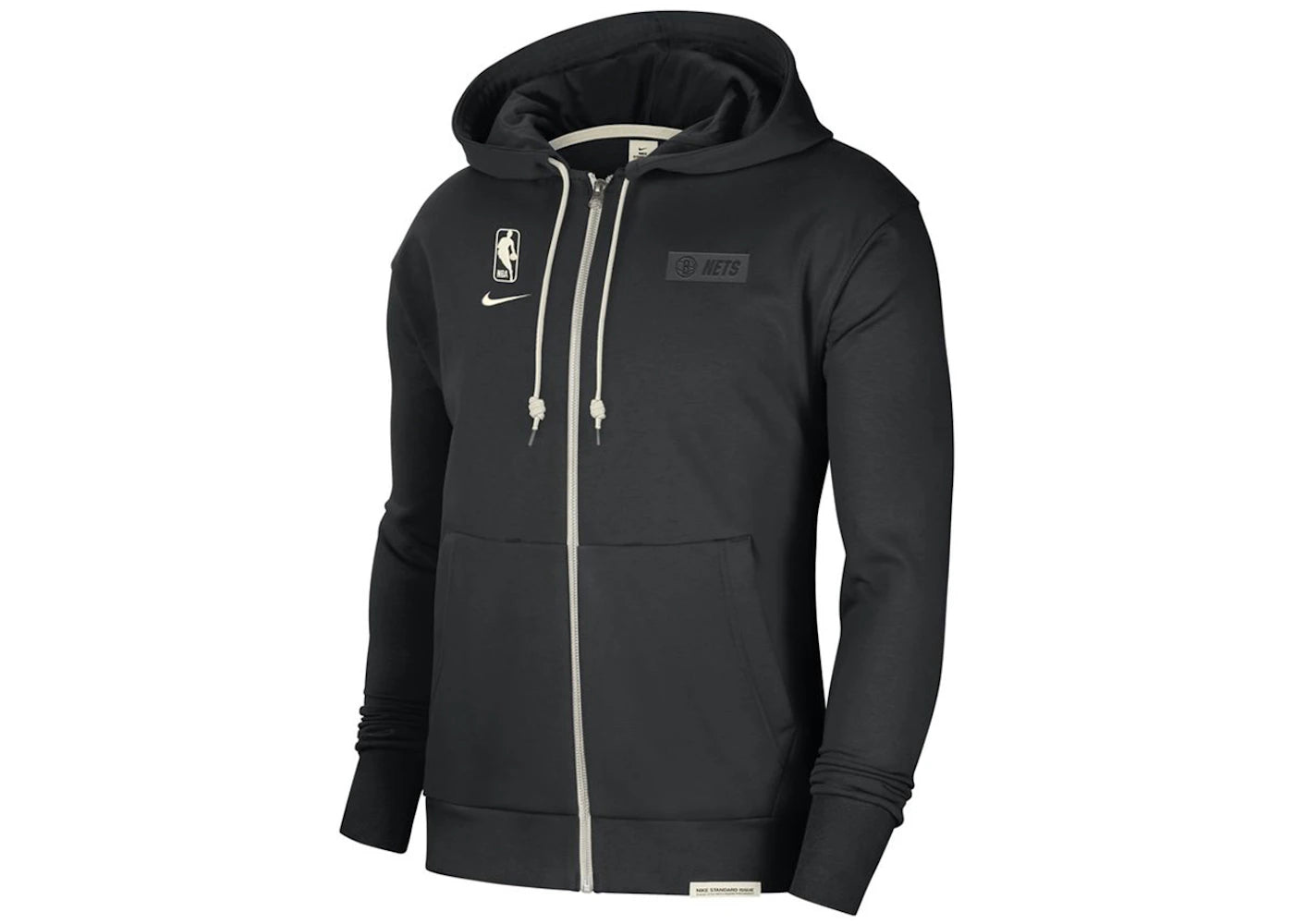 Nike NBA Brooklyn Nets Standard Issue Full-Zip Dri-Fit Loose Fit
