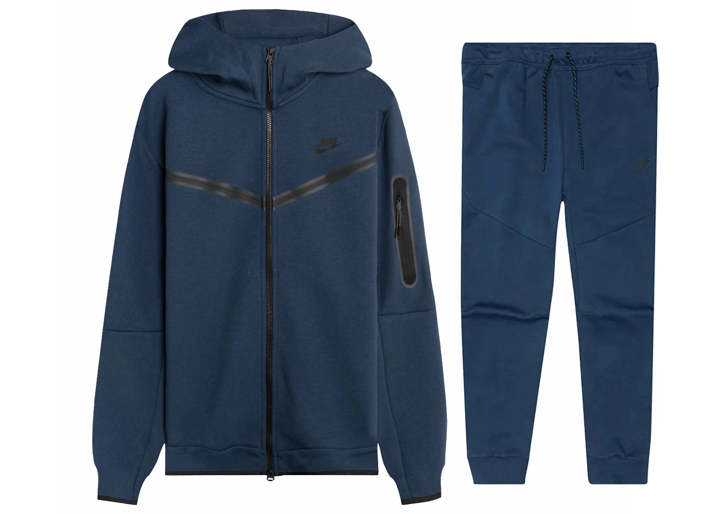 Nike Sportswear Tech Fleece Hoodie & Joggers Set Midnight Navy 