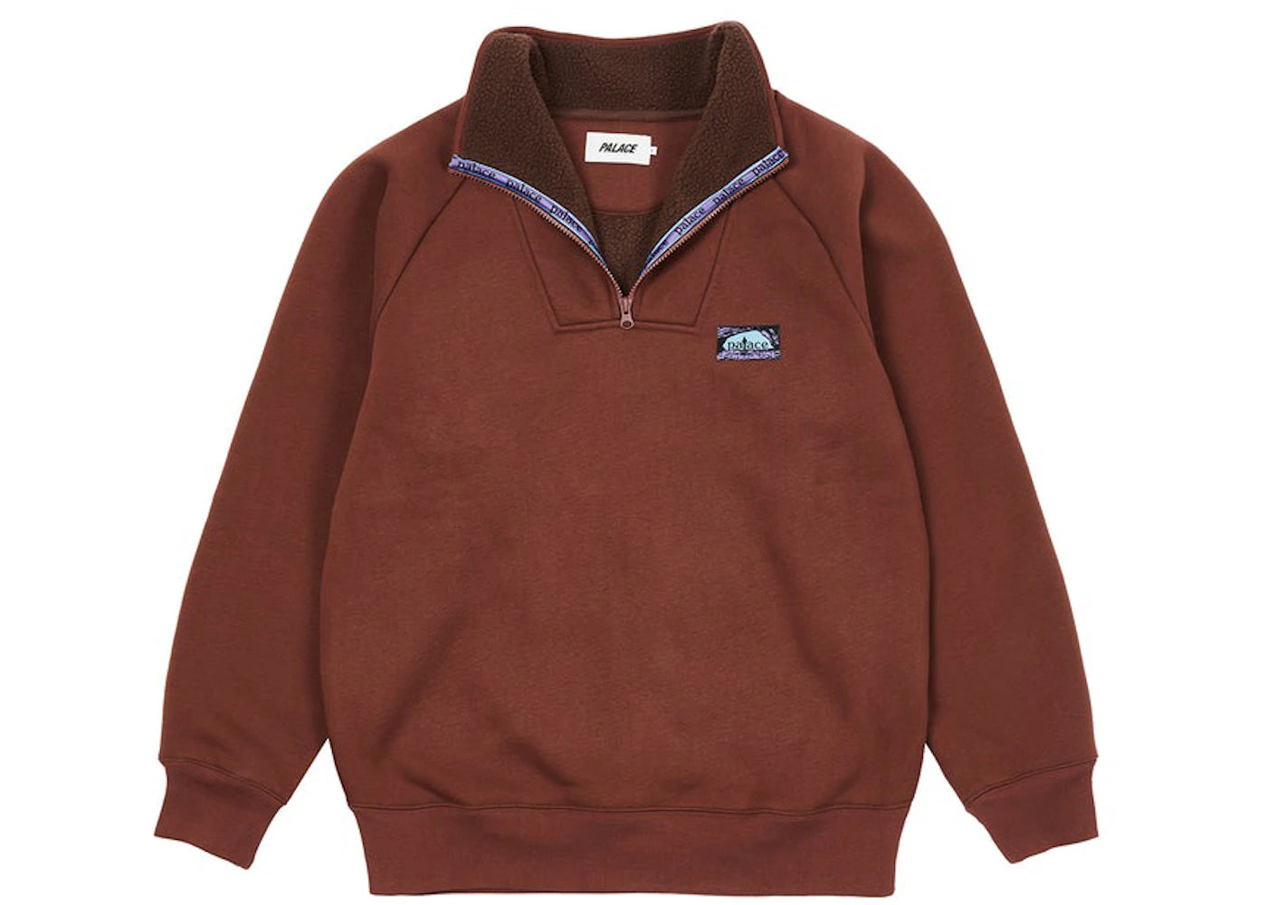 Palace Polartec 1/4 Zip Fleece Quarter Zip Mustard DS