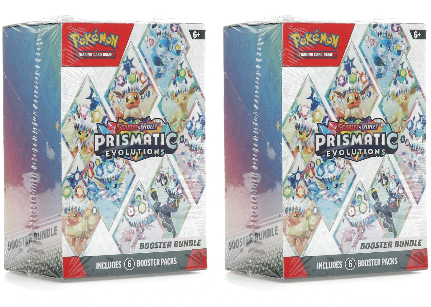 Pokmon Scarlet & Violet Prismatic Evolutions Booster Bundle 2x Lot Side Kicks Pokmon Scarlet & Violet Prismatic Evolutions Booster Bundle 2x Lot Side Kicks