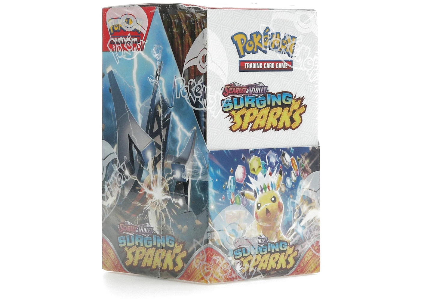 Pokmon Scarlet & Violet Surging Sparks 18 Pack Booster Box Side Kicks Pokmon Scarlet & Violet Surging Sparks 18 Pack Booster Box Side Kicks